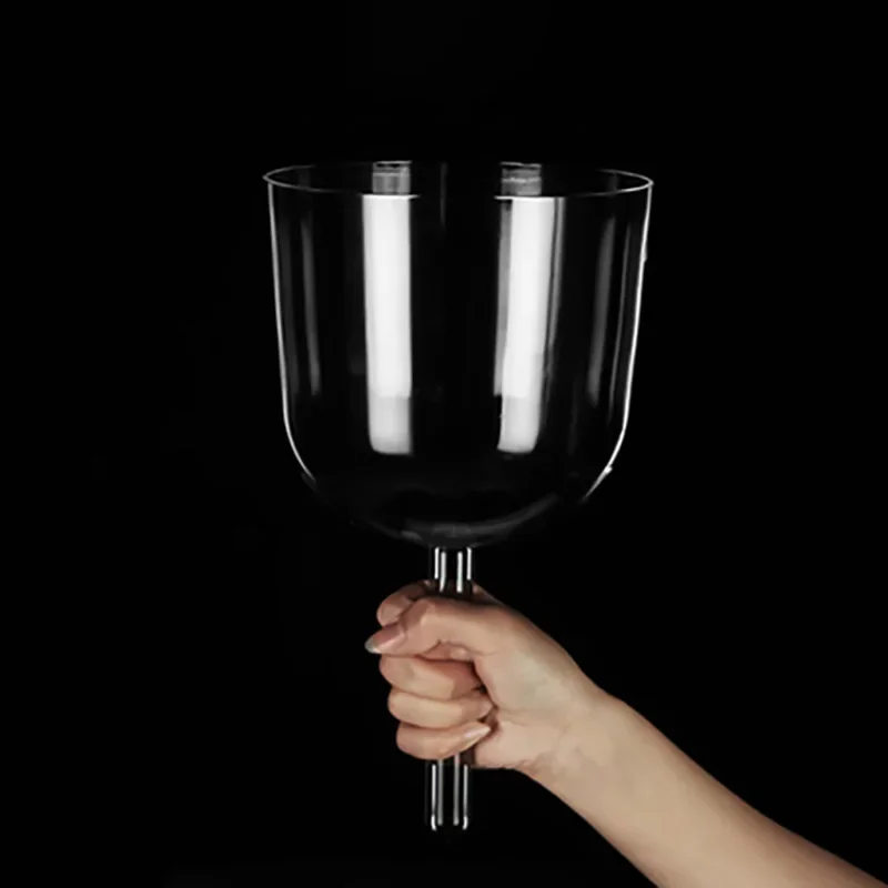 Yoga Fitness Outfit - Crystal Bowl Transparent Tibetan Singing Bowls