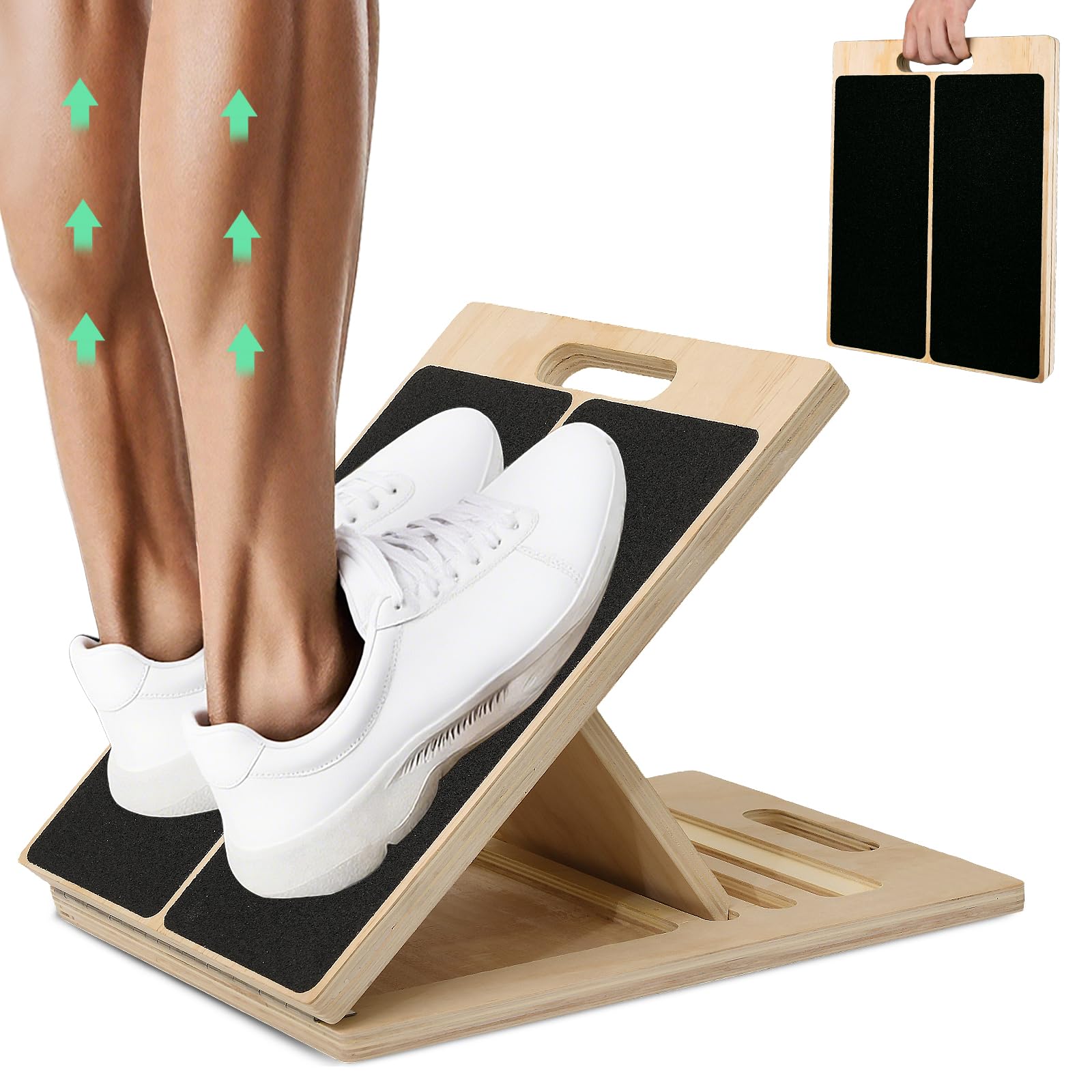 2 in 1 Wooden Balance Board &  - Balance Board Fitness recension och pris