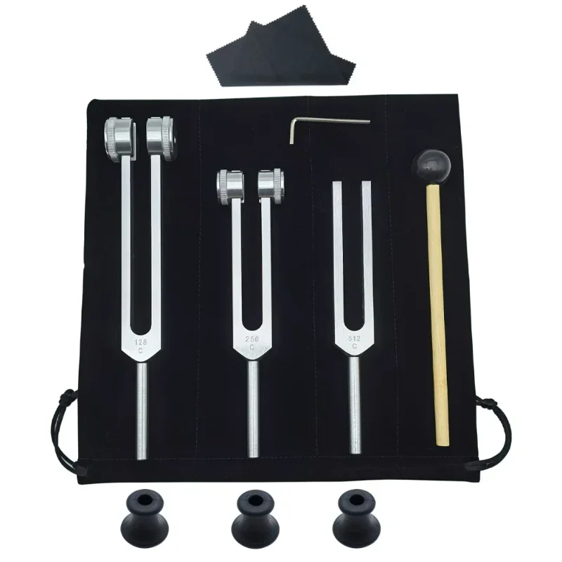 3PCS Tuning Fork Set 128 256 5 - Yoga Fitness Outfit recension och pris