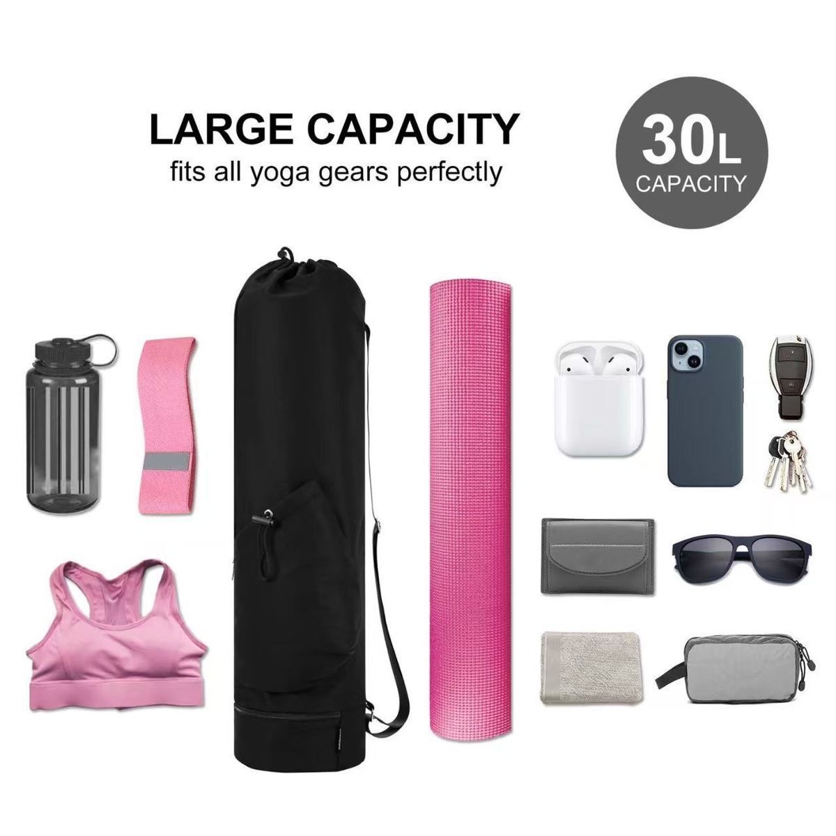 Yoga Mat Storage Bag, Multi-Fu - Yoga Of Fitness Mat recension och pris