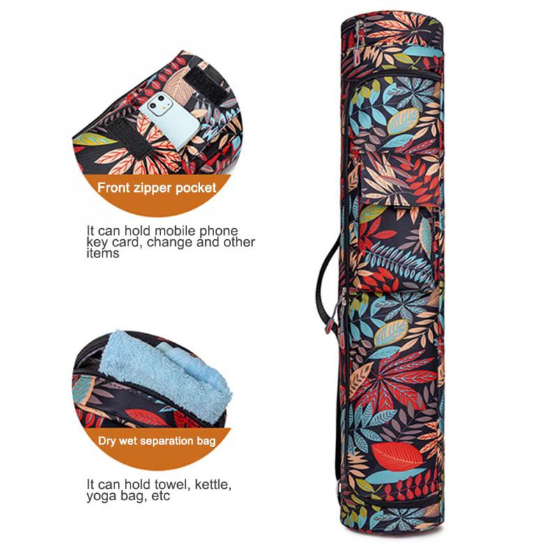 New Fitness Printed Yoga Bag Y - Yoga Of Fitness Mat recension och pris