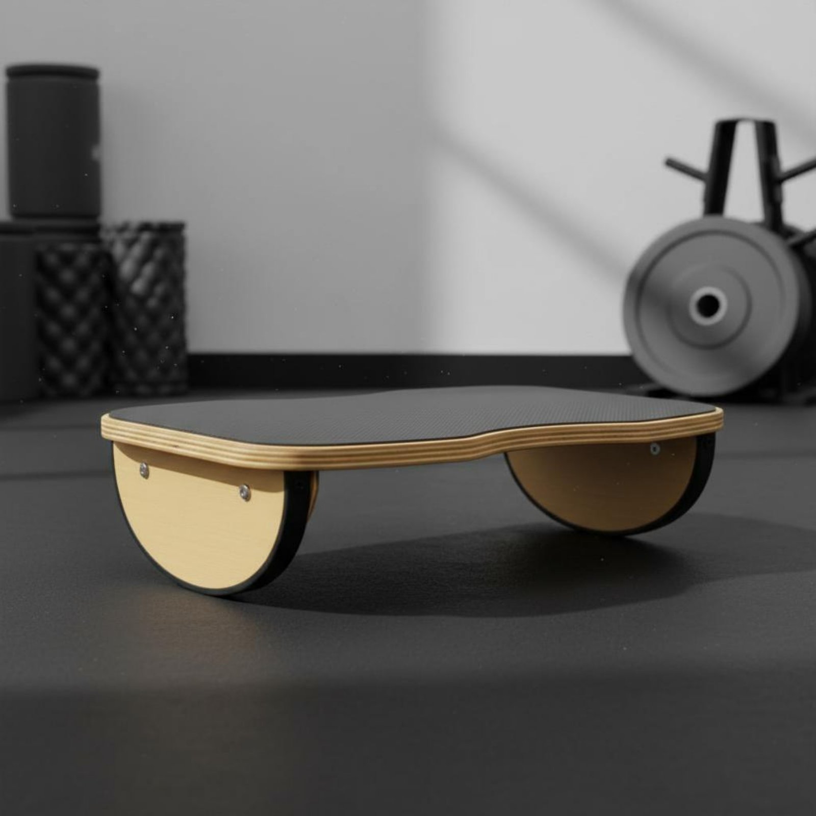 Wooden Balance Board Rocking M - Balance Board Fitness recension och pris
