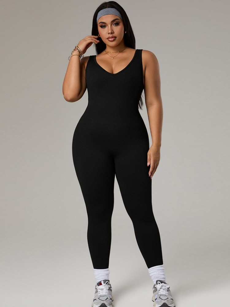 Plus Size Women's Tracksuit Gy - Yoga Fitness Outfit recension och pris