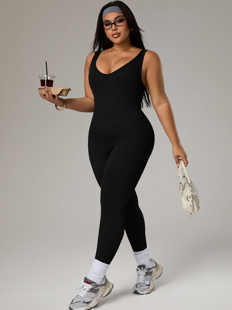 Plus Size Women's Tracksuit Gy - Yoga Fitness Outfit recension och pris