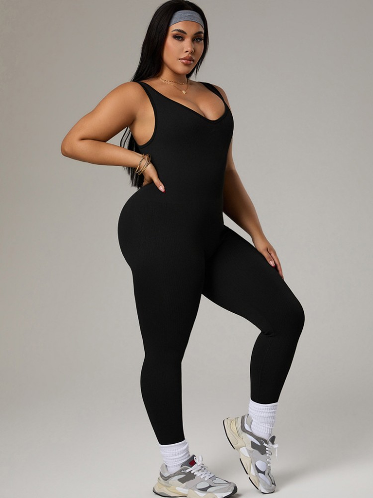 Plus Size Women's Tracksuit Gy - Yoga Fitness Outfit recension och pris