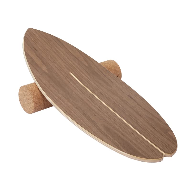 Modern Strong Wood Surfboard B - Balance Board Fitness recension och pris