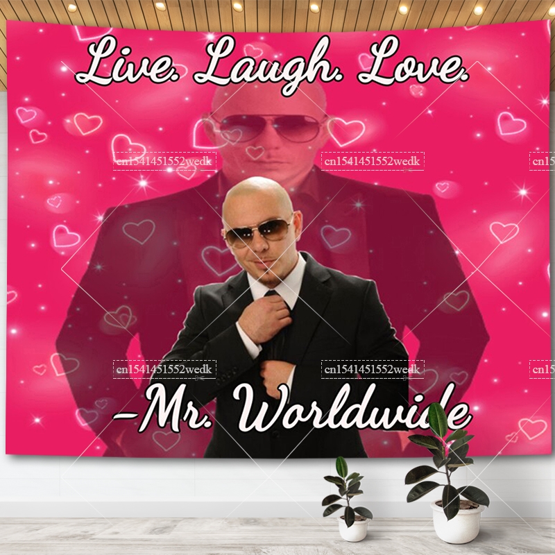 Mr. Worldwide Says To Live Lau - Yoga Fitness Mat recension och pris