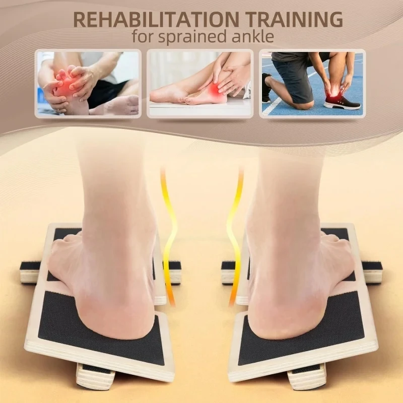 Wooden Single Foot Trainer Bal - Balance Board Fitness recension och pris