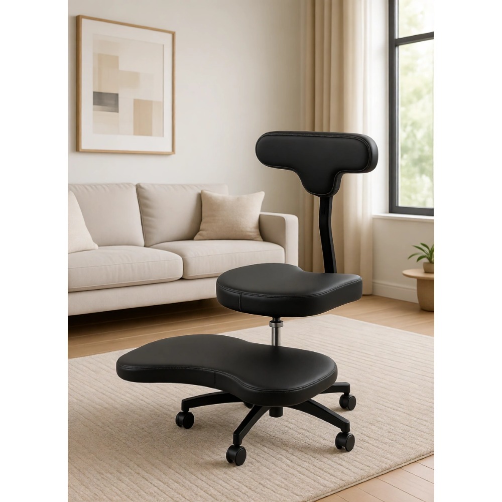 Cross Legged Office Chair with - Yoga & Fitness With Denise recension och pris