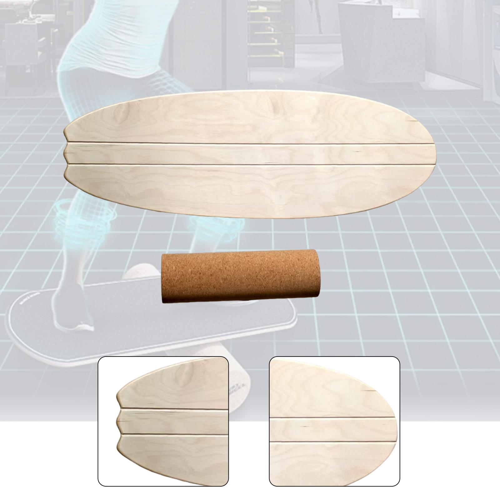 Wooden Balancing Board Roller  - Balance Board Fitness recension och pris